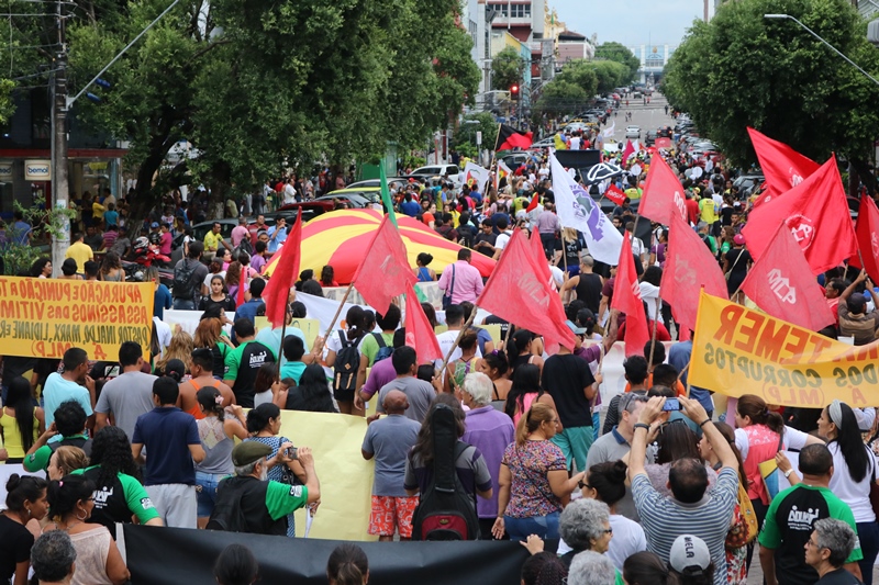 Protesto contra reformas – tarde de 10.11.17