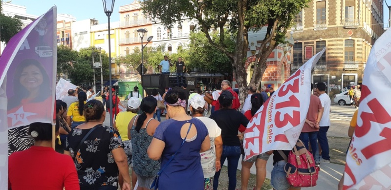 Ato em apoio à candidatura de Haddad – 20.09.18