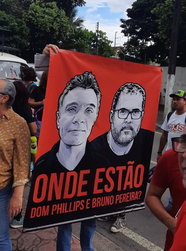 Ato por Bruno e Dom Phillips – 19.06.2022